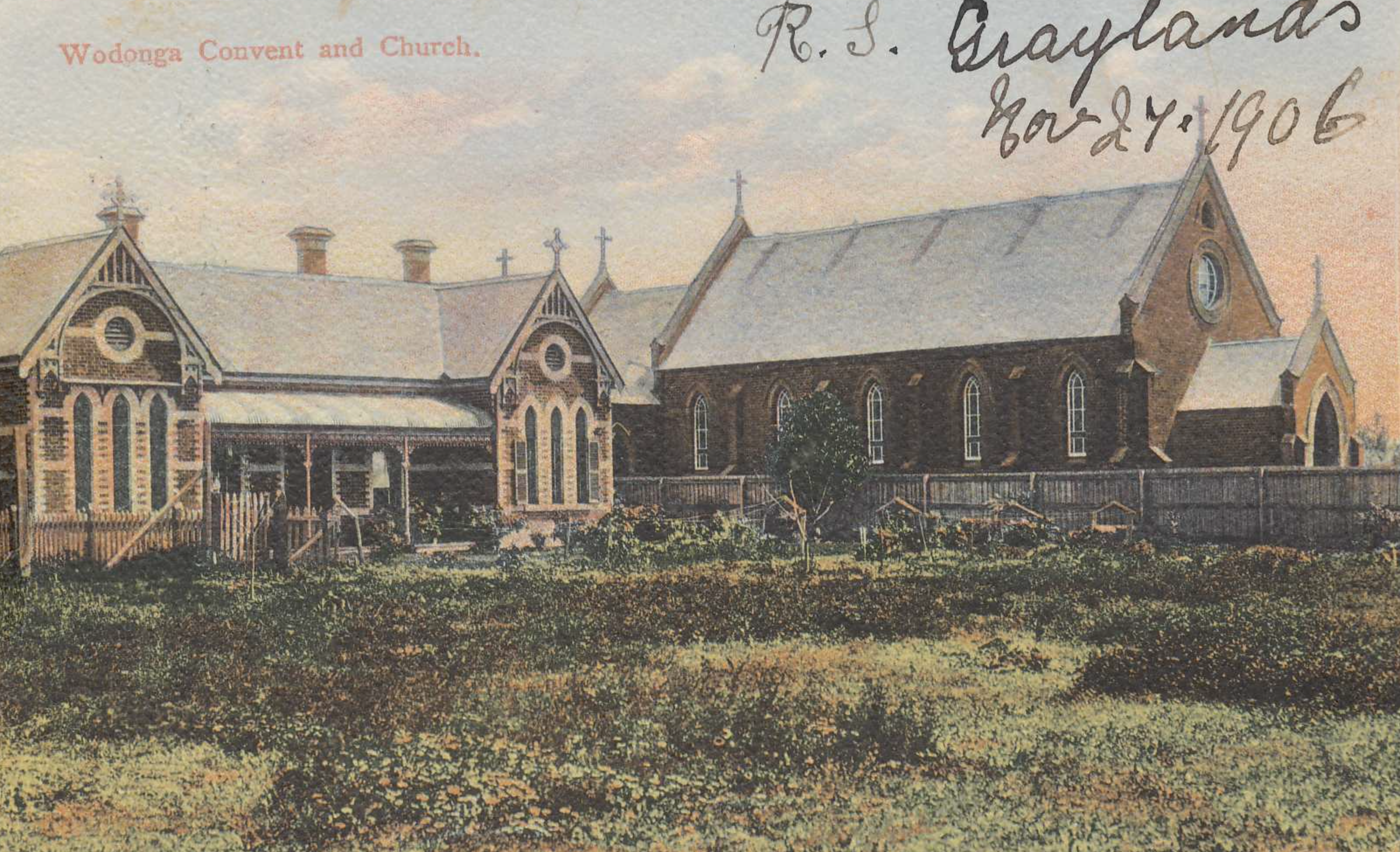 St Augustine Church and Convent 1909